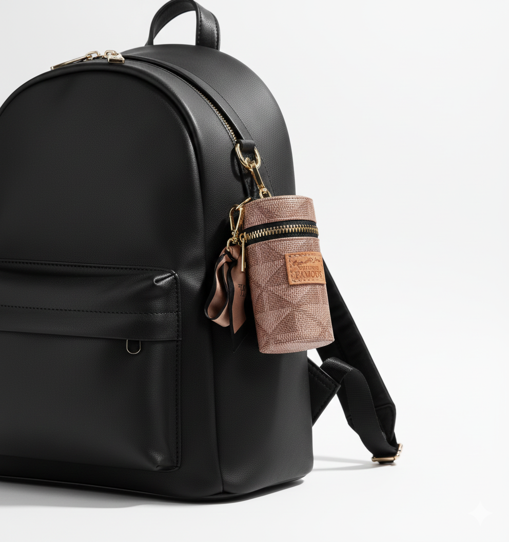 Lipstick Holder Keychain