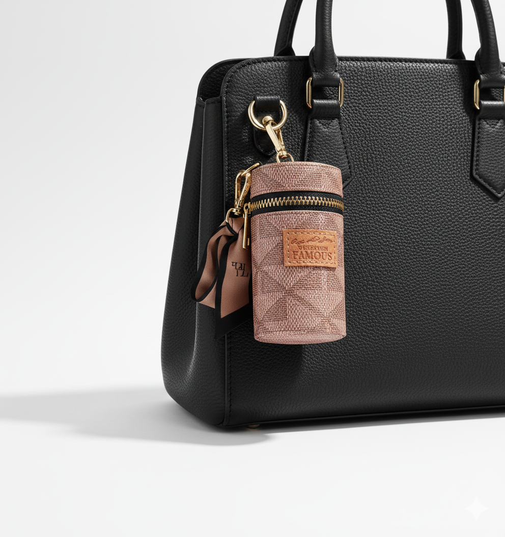 Lipstick Holder Keychain